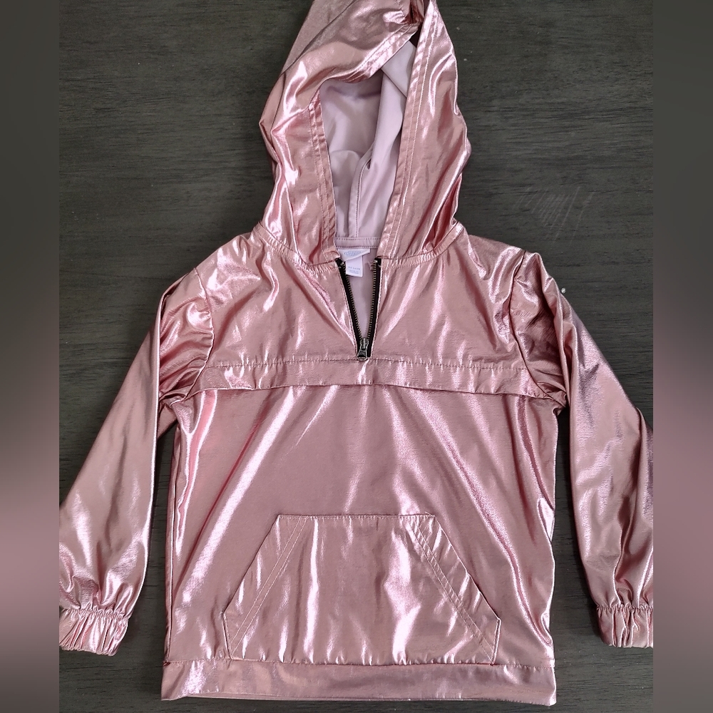 Girls rosegold light jacket